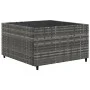 7-piece garden furniture set with gray synthetic rattan cushions by , Garden sets - Ref: Foro24-3308026, Price: 464,00 €, Dis...