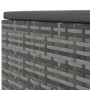 Gartenmöbel-Set 5-teilig mit grauen Polstern aus synthetischem Rattan von , Gartensets - Ref: Foro24-3308058, Preis: 331,31 €...