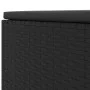 Garden set with 4-piece black synthetic rattan cushions by , Garden sets - Ref: Foro24-3308051, Price: 298,25 €, Discount: %