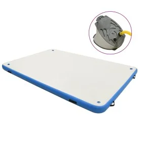 Plataforma flotante inflable azul y blanco 200x150x15 cm de vidaXL, Actividades al aire libre - Ref: Foro24-92721, Precio: 17...