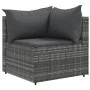 6-piece garden furniture set with gray synthetic rattan cushions by , Garden sets - Ref: Foro24-3308018, Price: 391,35 €, Dis...