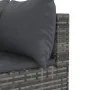 6-piece garden furniture set with gray synthetic rattan cushions by , Garden sets - Ref: Foro24-3308018, Price: 391,35 €, Dis...