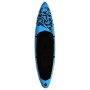 Blaues aufblasbares Paddel-Surfbrett-Set 366x76x15 cm von vidaXL, Paddleboards - Ref: Foro24-92739, Preis: 215,43 €, Rabatt: %