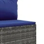 7-piece garden furniture set with gray synthetic rattan cushions by , Garden sets - Ref: Foro24-3308231, Price: 433,85 €, Dis...