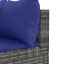 7-piece garden furniture set with gray synthetic rattan cushions by , Garden sets - Ref: Foro24-3308231, Price: 433,85 €, Dis...