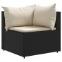 Garden furniture set, 6 pieces, with black synthetic rattan cushions. by , Garden sets - Ref: Foro24-3308128, Price: 431,72 €...