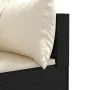 Garden furniture set, 6 pieces, with black synthetic rattan cushions. by , Garden sets - Ref: Foro24-3308128, Price: 431,72 €...