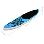 Inflatable blue paddle surf board game 366x76x15 cm by vidaXL, Paddleboards - Ref: Foro24-92739, Price: 281,01 €, Discount: %