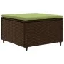 Garden furniture set, 6 pieces, with brown synthetic rattan cushions. by , Garden sets - Ref: Foro24-3308246, Price: 391,35 €...