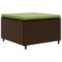 Gartenmöbel-Set, 6-teilig, mit braunen Kunststoff-Rattan-Kissen. von , Gartensets - Ref: Foro24-3308246, Preis: 398,48 €, Rab...