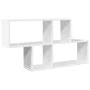 Wandregal aus weißem Ingenieurholz 100x20x53 cm von , Regale und Regale - Ref: Foro24-848017, Preis: 44,17 €, Rabatt: %