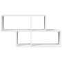Estantería de pared madera ingeniería blanco 100x20x53 cm de , Estantes y estanterías - Ref: Foro24-848017, Precio: 45,04 €, ...