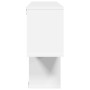 Estantería de pared madera ingeniería blanco 100x20x53 cm de , Estantes y estanterías - Ref: Foro24-848017, Precio: 45,04 €, ...