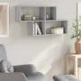 Engineered wood gray Sonoma wall shelf 100x20x53 cm by , Shelves and shelves - Ref: Foro24-848022, Price: 41,75 €, Discount: %