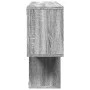 Engineered wood gray Sonoma wall shelf 100x20x53 cm by , Shelves and shelves - Ref: Foro24-848022, Price: 41,75 €, Discount: %