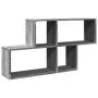 Engineered wood gray Sonoma wall shelf 100x20x53 cm by , Shelves and shelves - Ref: Foro24-848022, Price: 41,75 €, Discount: %