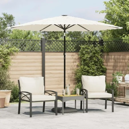 Gartenschirm mit weißem Stahlmast 268x268x226 cm von , Sonnenschirme - Ref: Foro24-4005104, Preis: 93,62 €, Rabatt: %