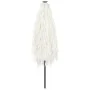 Gartenschirm mit weißem Stahlmast 268x268x226 cm von , Sonnenschirme - Ref: Foro24-4005104, Preis: 93,62 €, Rabatt: %