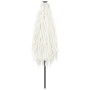 Gartenschirm mit weißem Stahlmast 268x268x226 cm von , Sonnenschirme - Ref: Foro24-4005104, Preis: 83,59 €, Rabatt: %
