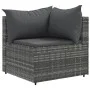 7-piece garden furniture set with gray synthetic rattan cushions by , Garden sets - Ref: Foro24-3308114, Price: 497,27 €, Dis...