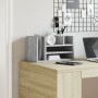 Schreibtisch-Organizer aus grauem Ingenieurholz, 44,5x24x25 cm. von , Klassifizierung und Organisation - Ref: Foro24-848043, ...