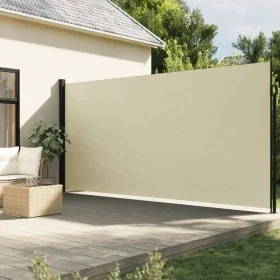 Retractable cream side awning 200x300 cm by , Umbrellas - Ref: Foro24-4004355, Price: 94,60 €, Discount: %