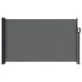 Retractable side awning in anthracite grey, 120x500 cm. by , Umbrellas - Ref: Foro24-4004413, Price: 83,97 €, Discount: %