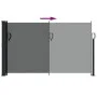 Retractable side awning in anthracite grey, 120x500 cm. by , Umbrellas - Ref: Foro24-4004413, Price: 83,97 €, Discount: %
