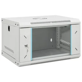6U 19" IP20 wall-mounted server rack cabinet 53x40x30 cm by , Network storage systems - Ref: Foro24-30259, Price: 90,98 €, Di...