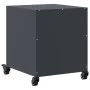 Bedside table in anthracite grey steel, 36x39x43.5 cm by , Nightstands - Ref: Foro24-846618, Price: 49,23 €, Discount: %