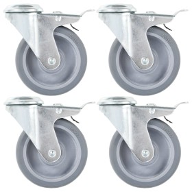 Drehbare Räder mit Bolzenloch 16 Stück 100 mm von , Materialhandhabung - Ref: Foro24-277868, Preis: 85,10 €, Rabatt: %
