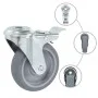 Swivel wheels with pin hole 16 units 100 mm by , Material handling - Ref: Foro24-277868, Price: 88,14 €, Discount: %