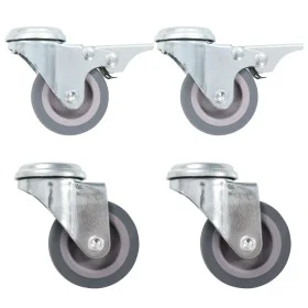 Swivel wheels with pin hole 12 units 50 mm by , Material handling - Ref: Foro24-277882, Price: 42,06 €, Discount: %