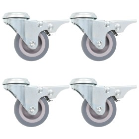 Swivel wheels with pin hole 24 units 50 mm by , Material handling - Ref: Foro24-277849, Price: 62,40 €, Discount: %