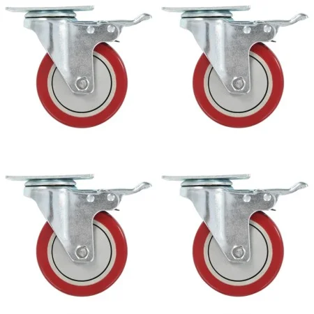 Ruedas giratorias 32 piezas 100 mm de , Manipulación de materiales - Ref: Foro24-278095, Precio: 198,88 €, Descuento: %