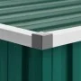 Cobertizo de jardín acero galvanizado verde 195x198x159 cm de , Cobertizos - Ref: Foro24-46253, Precio: 246,89 €, Descuento: %