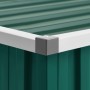 Cobertizo de jardín acero galvanizado verde 195x198x159 cm de , Cobertizos - Ref: Foro24-46253, Precio: 253,45 €, Descuento: %