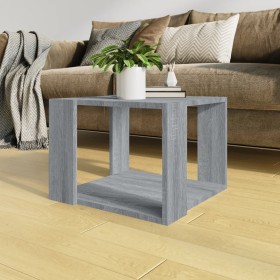 Graue Sonoma-Sperrholz-Couchtisch 40x40x30 cm von , Couchtisch - Ref: Foro24-815169, Preis: 30,92 €, Rabatt: %