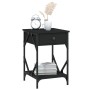 Nachttische 2 Stück Sperrholz Schwarz 40x42x60 cm von , Nachttische - Ref: Foro24-826336, Preis: 83,24 €, Rabatt: %