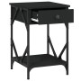Nachttische 2 Stück Sperrholz Schwarz 40x42x60 cm von , Nachttische - Ref: Foro24-826336, Preis: 83,24 €, Rabatt: %