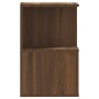 Nachttische 2 Stück aus braunem Eichenfurnier 35x35x55 cm von , Nachttische - Ref: Foro24-815188, Preis: 70,76 €, Rabatt: %