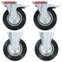 Transportrollen 4 Stück 200 mm von , Materialhandhabung - Ref: Foro24-143465, Preis: 66,09 €, Rabatt: %