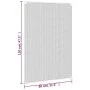Magnetic mosquito net for windows in anthracite gray, 80x120 cm. by , Mosquito nets for windows - Ref: Foro24-153850, Price: ...