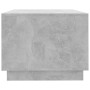 Mitteltisch aus grauem Beton-Ingenieurholz 102x55x43 cm von , Couchtisch - Ref: Foro24-810284, Preis: 71,16 €, Rabatt: %