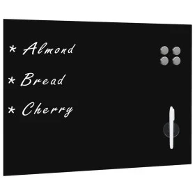 Magnetische schwarze Glaswandtafel 80x60 cm von , Whiteboards - Ref: Foro24-30108, Preis: 54,92 €, Rabatt: %