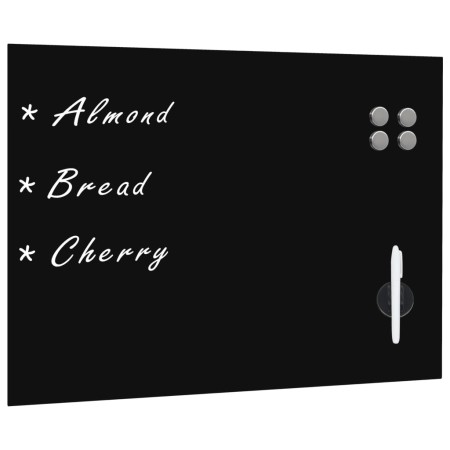 Magnetische schwarze Glaswandtafel 80x60 cm von , Whiteboards - Ref: Foro24-30108, Preis: 55,95 €, Rabatt: %