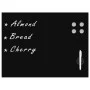 Magnetische schwarze Glaswandtafel 80x60 cm von , Whiteboards - Ref: Foro24-30108, Preis: 55,95 €, Rabatt: %