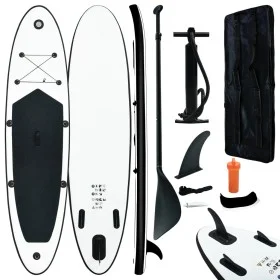 Black and White Inflatable Paddle Board Set by vidaXL, Paddleboards - Ref: Foro24-92728, Price: 181,23 €, Discount: %