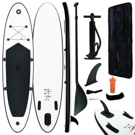 Black and White Inflatable Paddle Board Set by vidaXL, Paddleboards - Ref: Foro24-92728, Price: 149,01 €, Discount: %