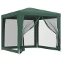 Carpa para fiestas con 4 paredes de malla HDPE verde 2,5x2,5 m de , Carpas y cenadores - Ref: Foro24-319223, Precio: 77,17 €,...